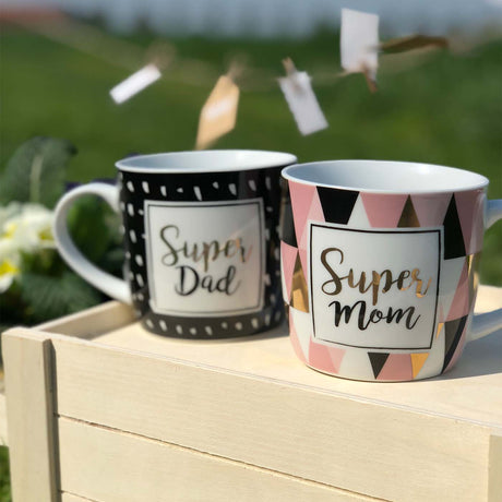 Tasse »Super Dad Gold 300ml«