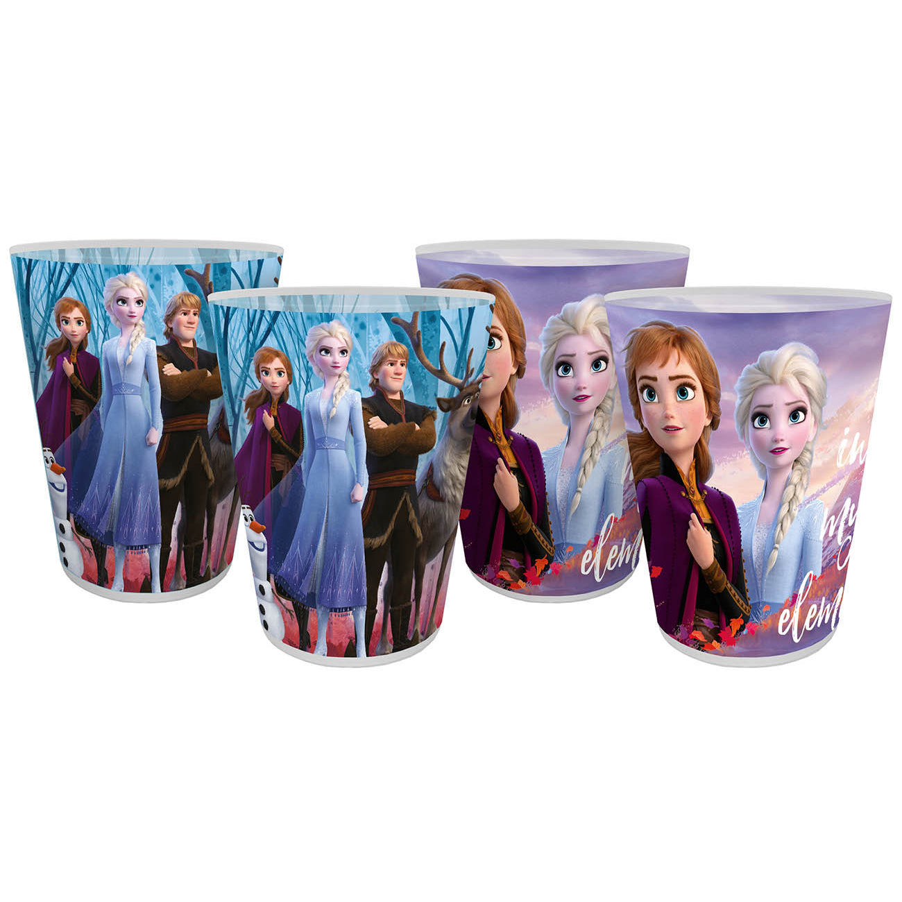 Trinkbecher »Eiskönigin 2 - 4er Set 300ml«