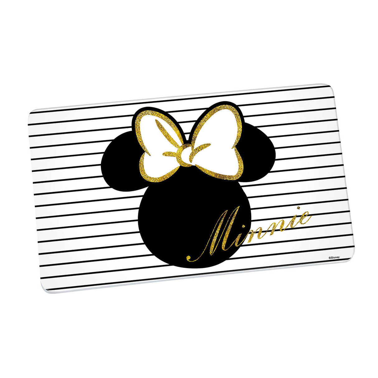 Brettchen »Minnie Gold Glitzer«