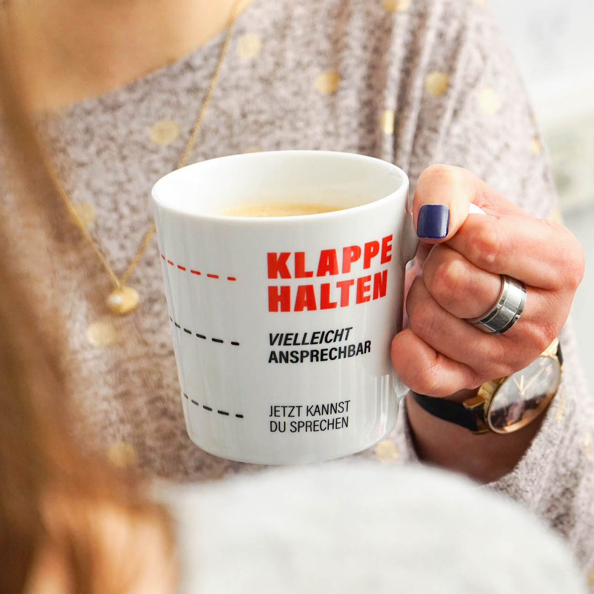 Tasse »Klappe halten 350ml«