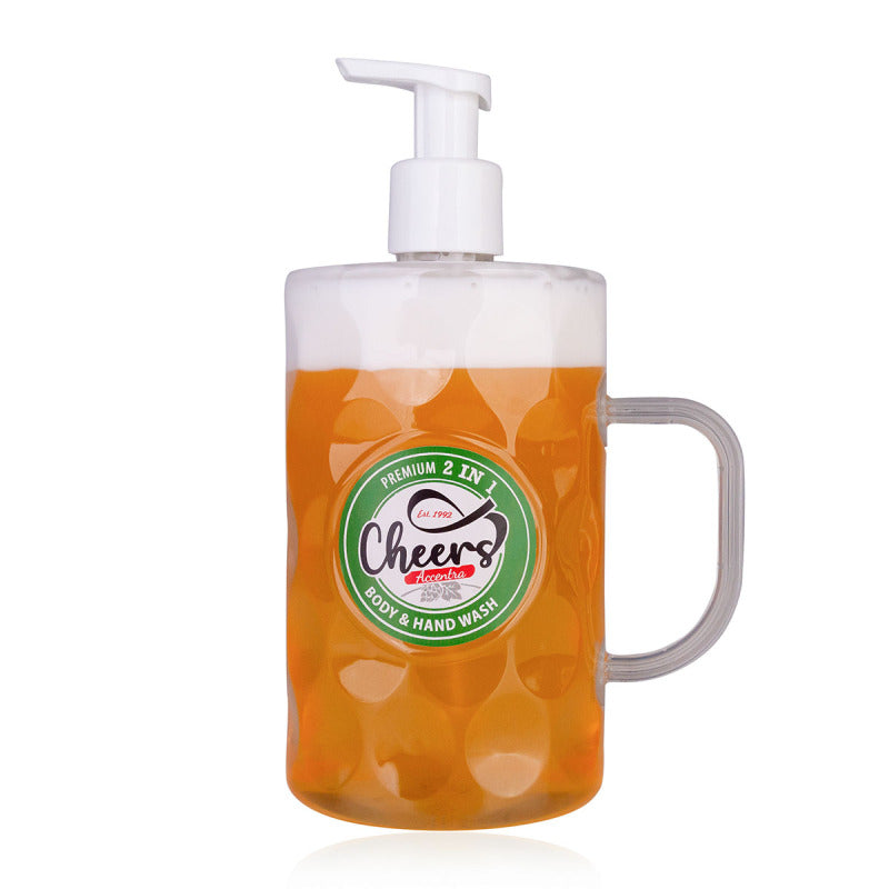 Body & Handwash 2in1 »Pumpspender Bierkrug-Optik 720ml«
