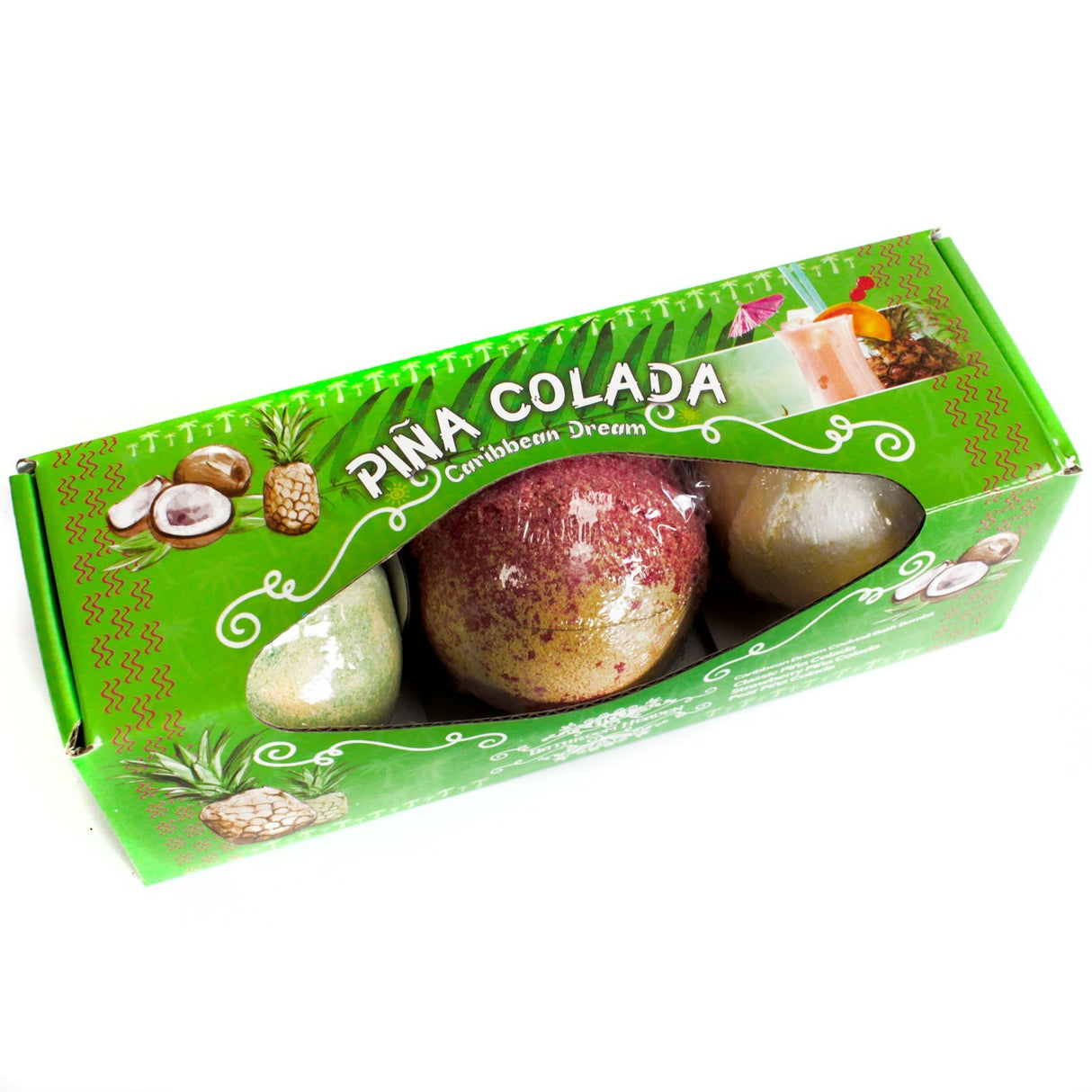 Badebomben 3er-Set »Piña Colada«