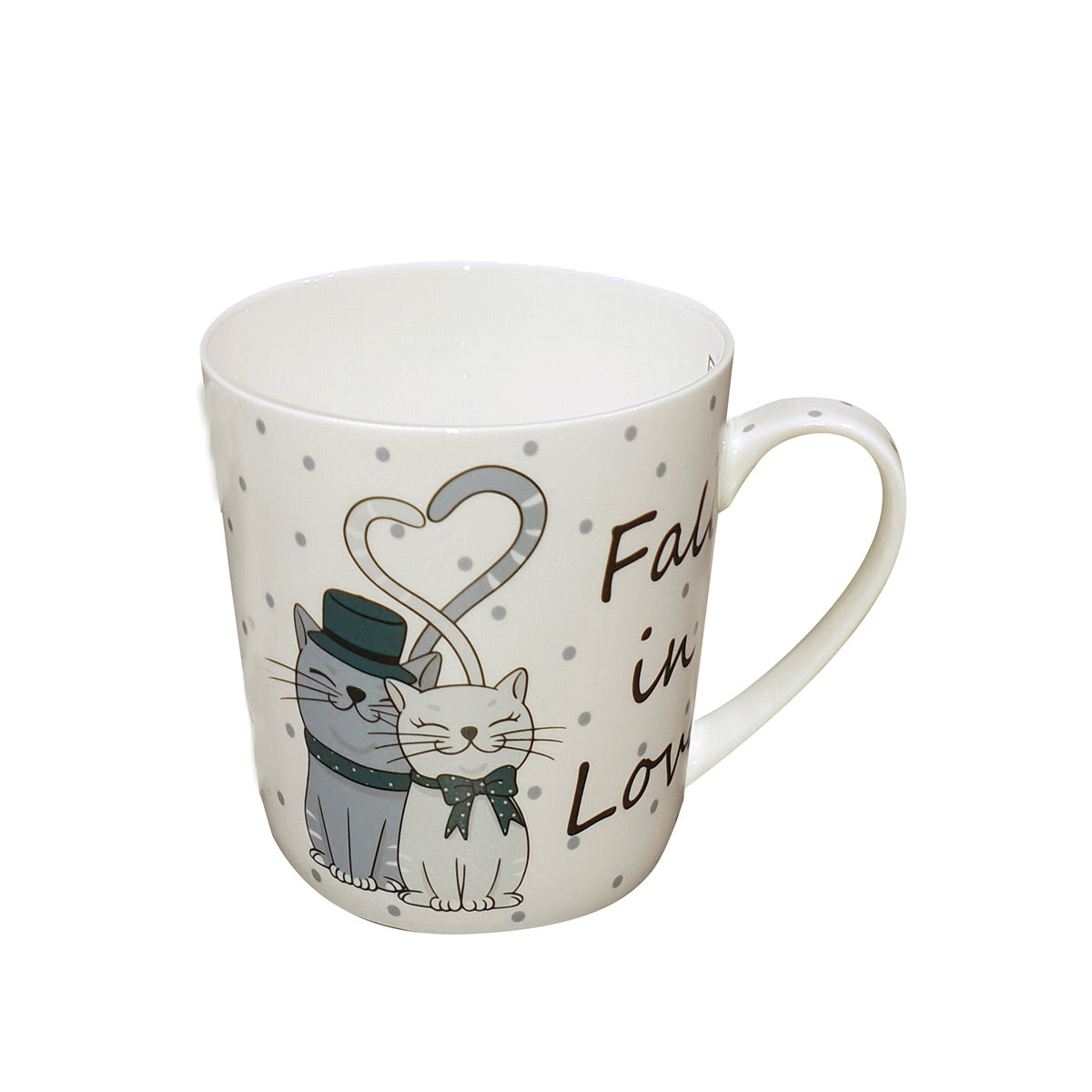 Teekannenset Modern mit 2 Tassen »Fall in Love«