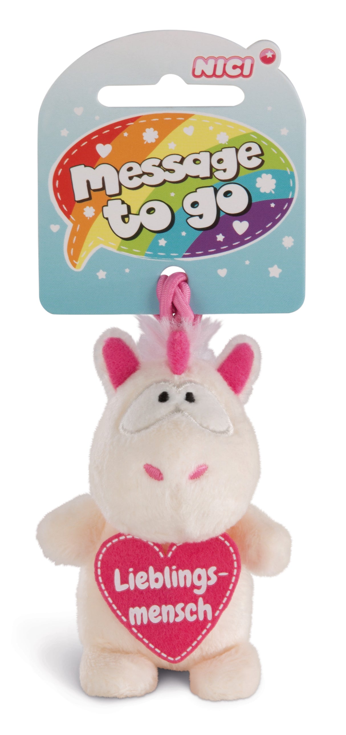 Einhorn Theodor »Lieblingsmensch« mit Loop