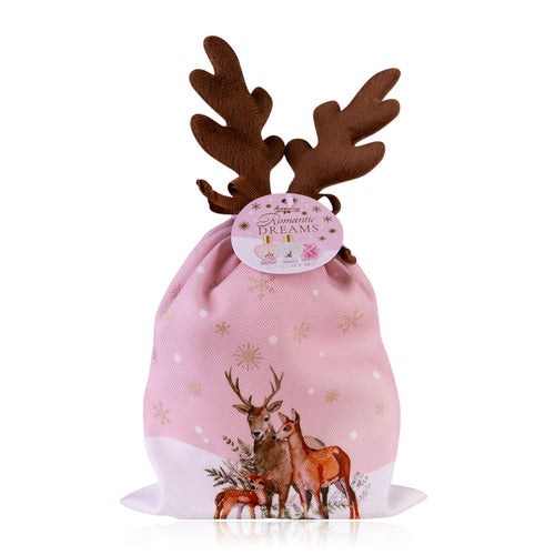 Badeset in Rentier Geschenkbeutel »ROMANTIC DREAMS«