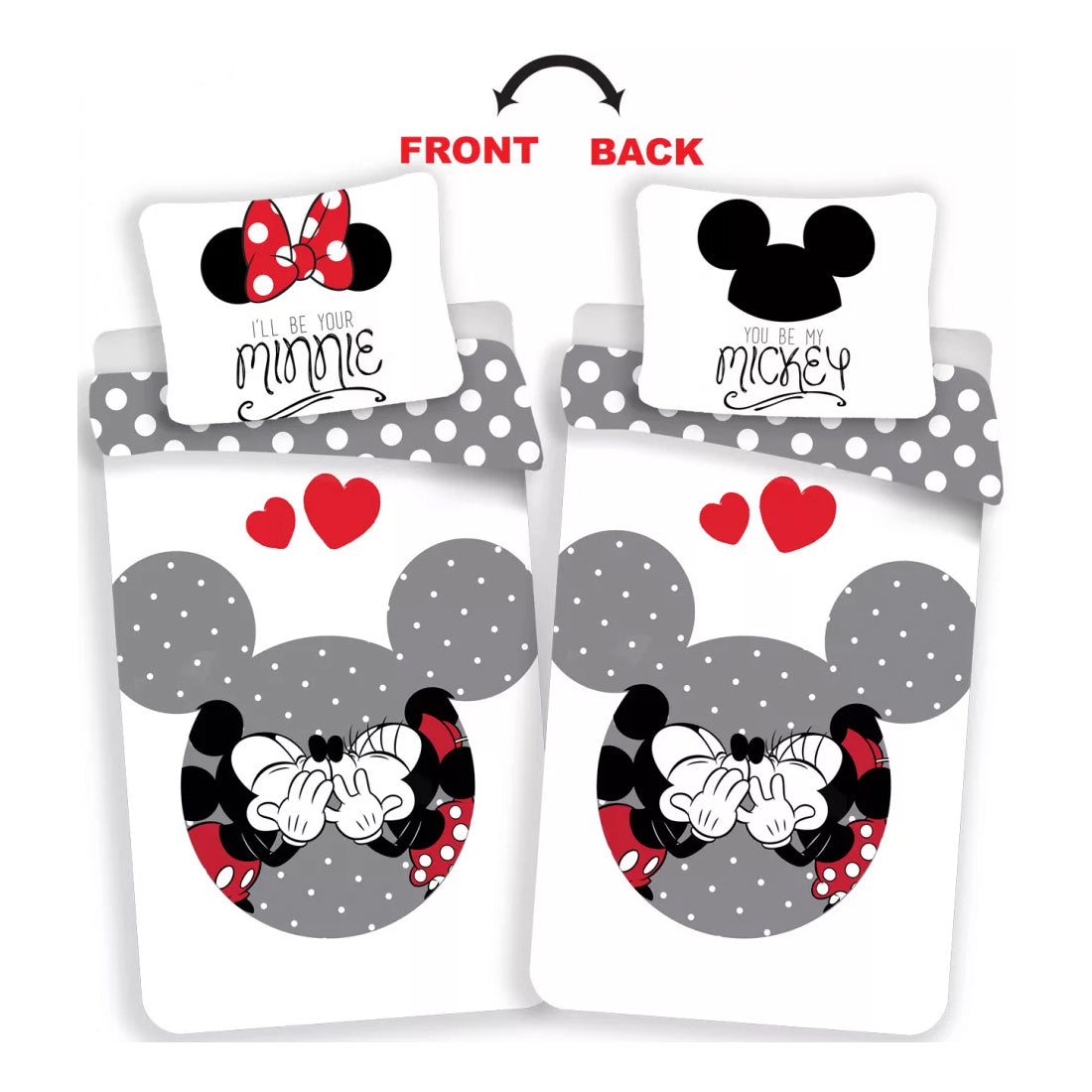 Bettwäsche »Mickey & Minnie Love«