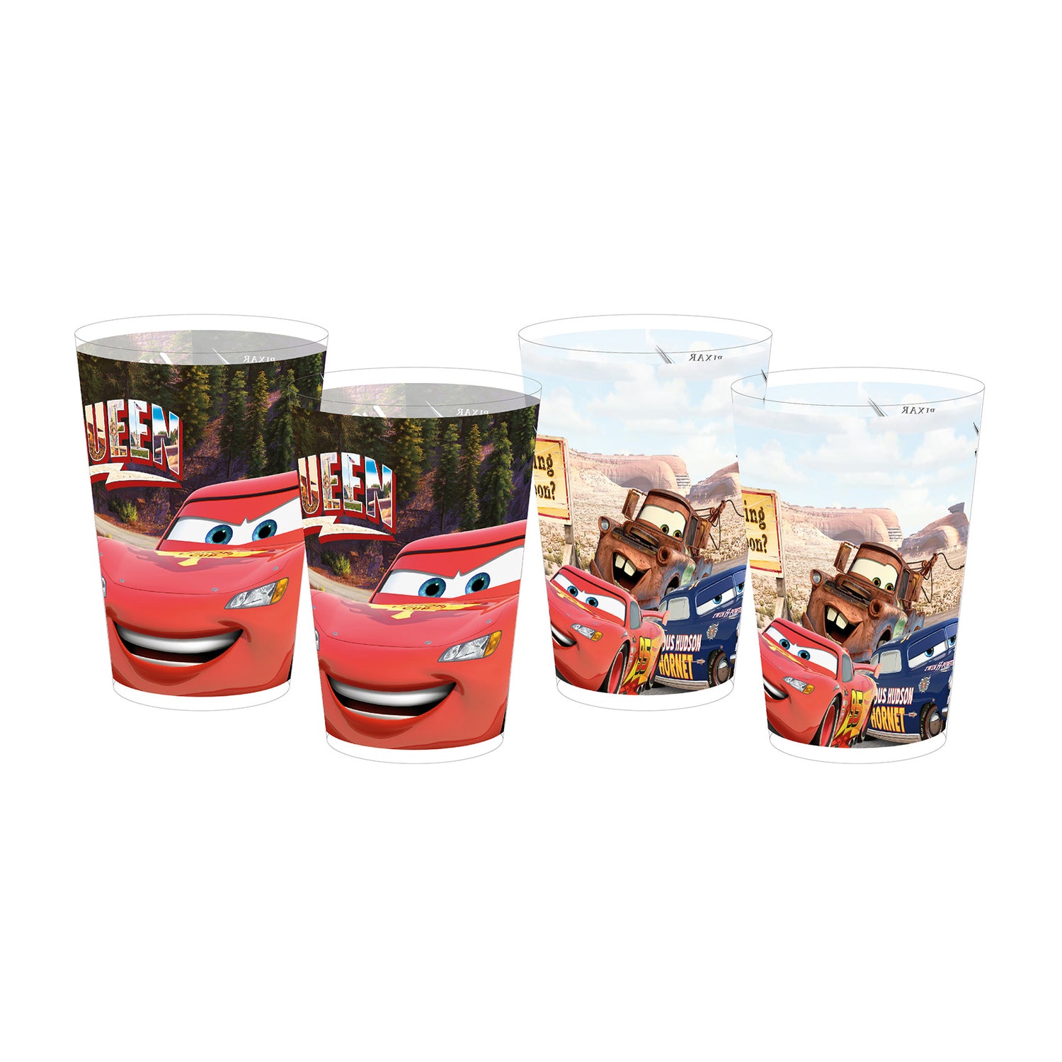 Trinkbecher »Cars Road - 4er Set 300ml«
