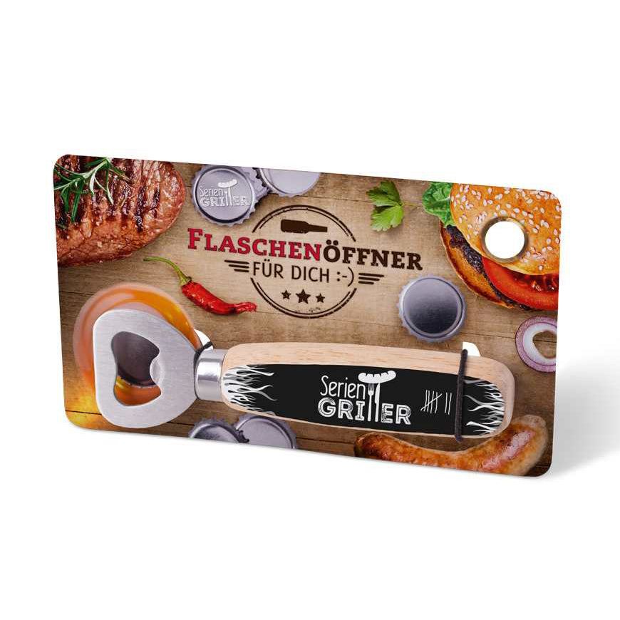 Flaschenöffner »Seriengriller«