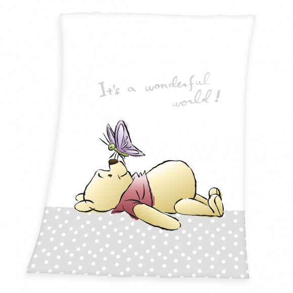 Flauschdecke »Winnie Pooh«