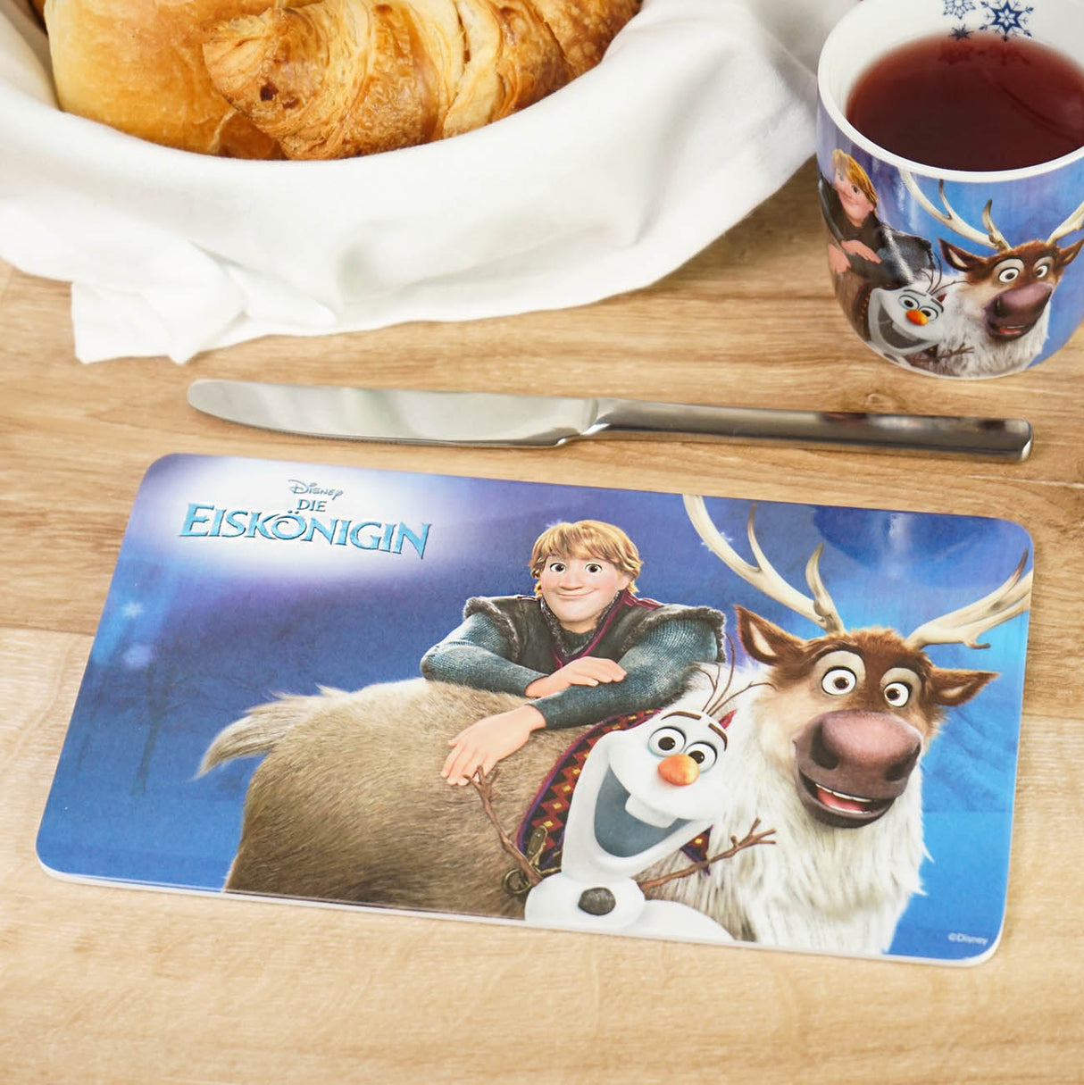 Brettchen »Eiskönigin Olaf & Sven«