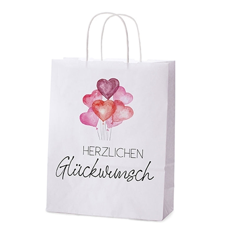 Geschenktasche »Herzlichen Glückwünsch«