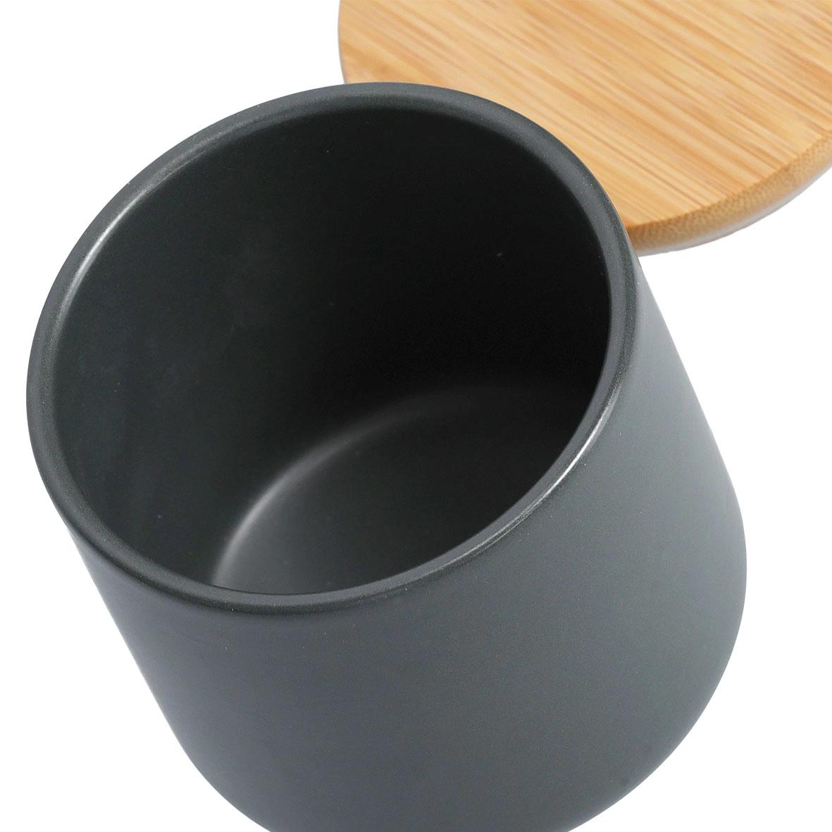 Gewürzdose mit Bambusdeckel »Keramik 290 ml«