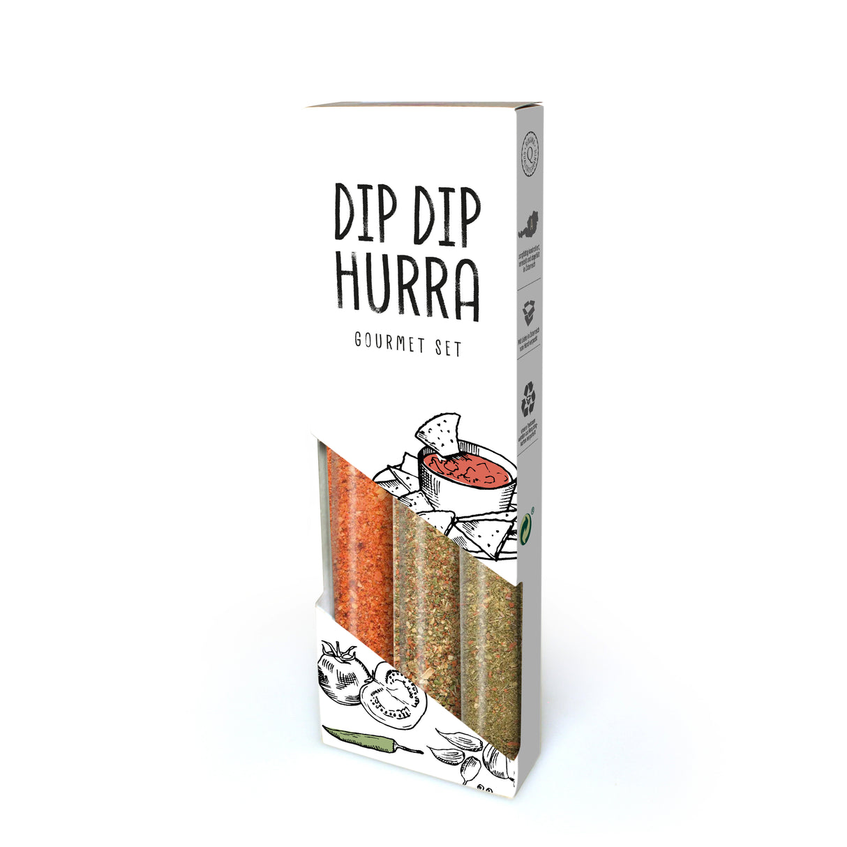 Gewürzmischung 3er Geschenkset »Dip Dip Hurra«