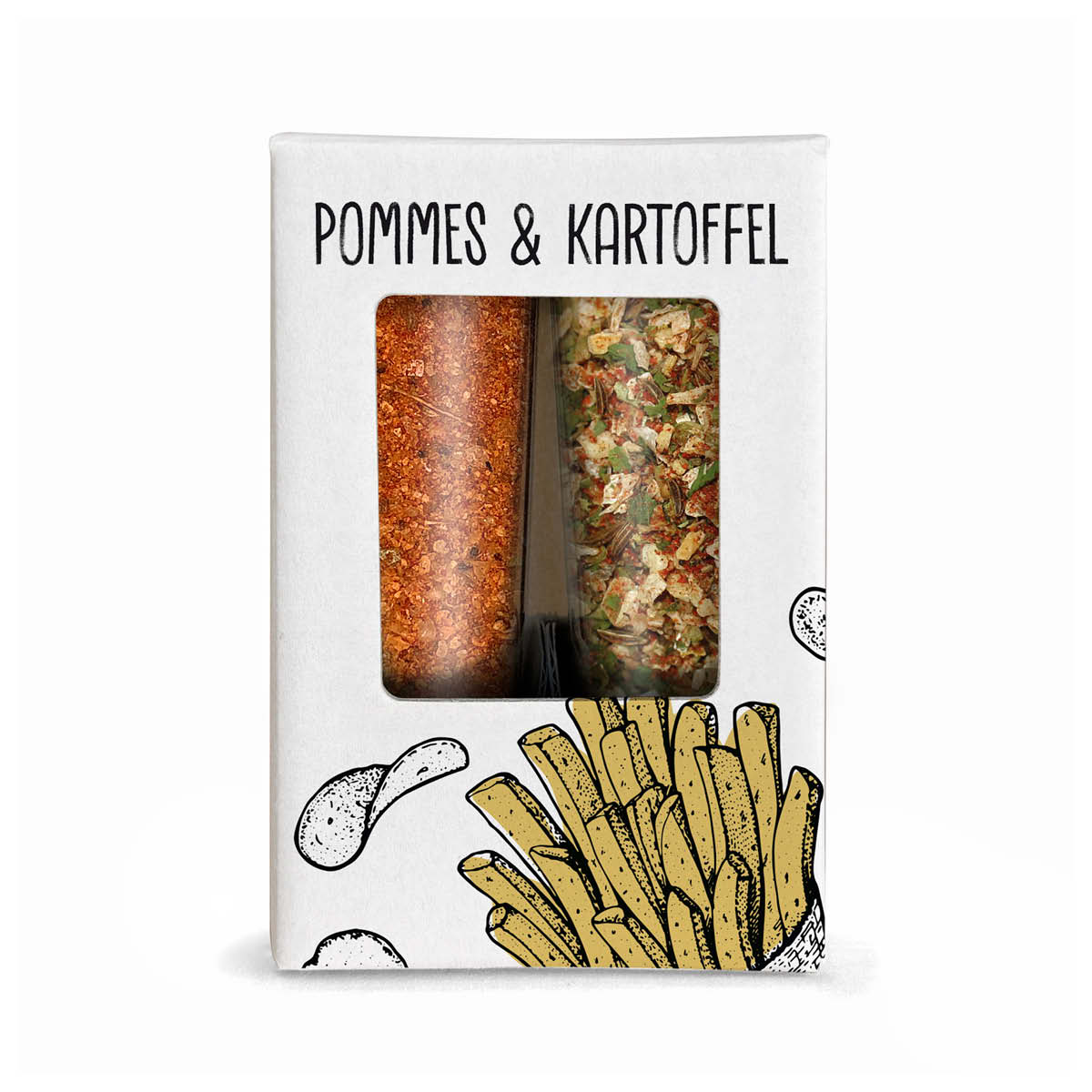 Gewürzmischung Shot 2er Geschenkset »Pommes & Kartoffel«