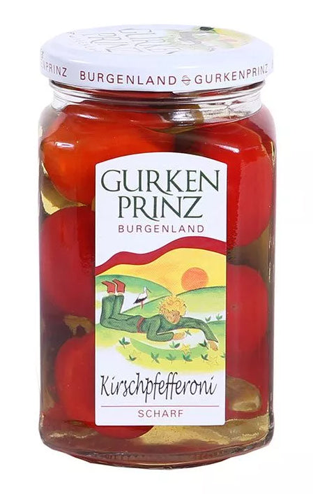 Gurkenprinz Kirschpfefferoni, scharf 370ml