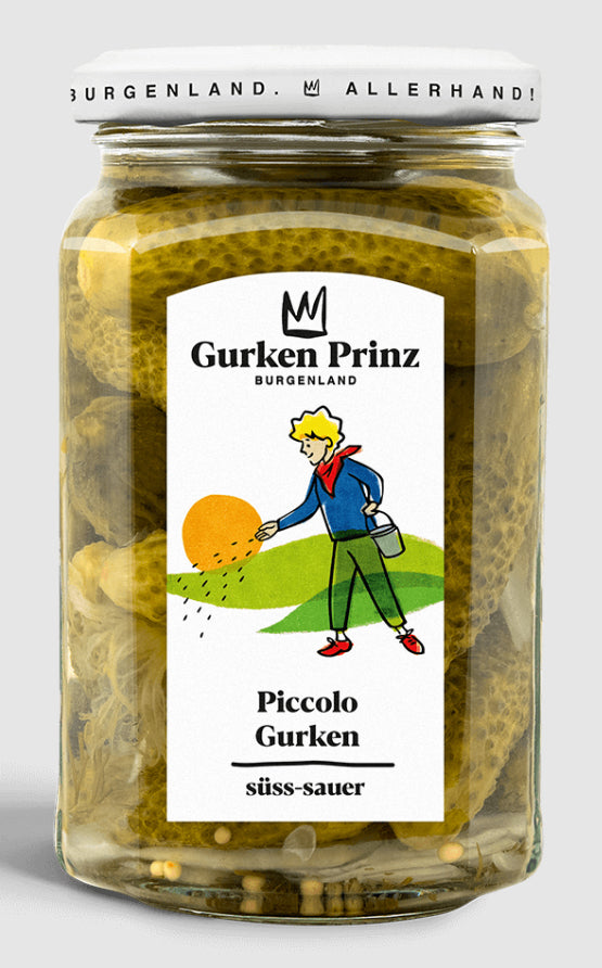 Gurkenprinz Piccolo Gurken 370ml
