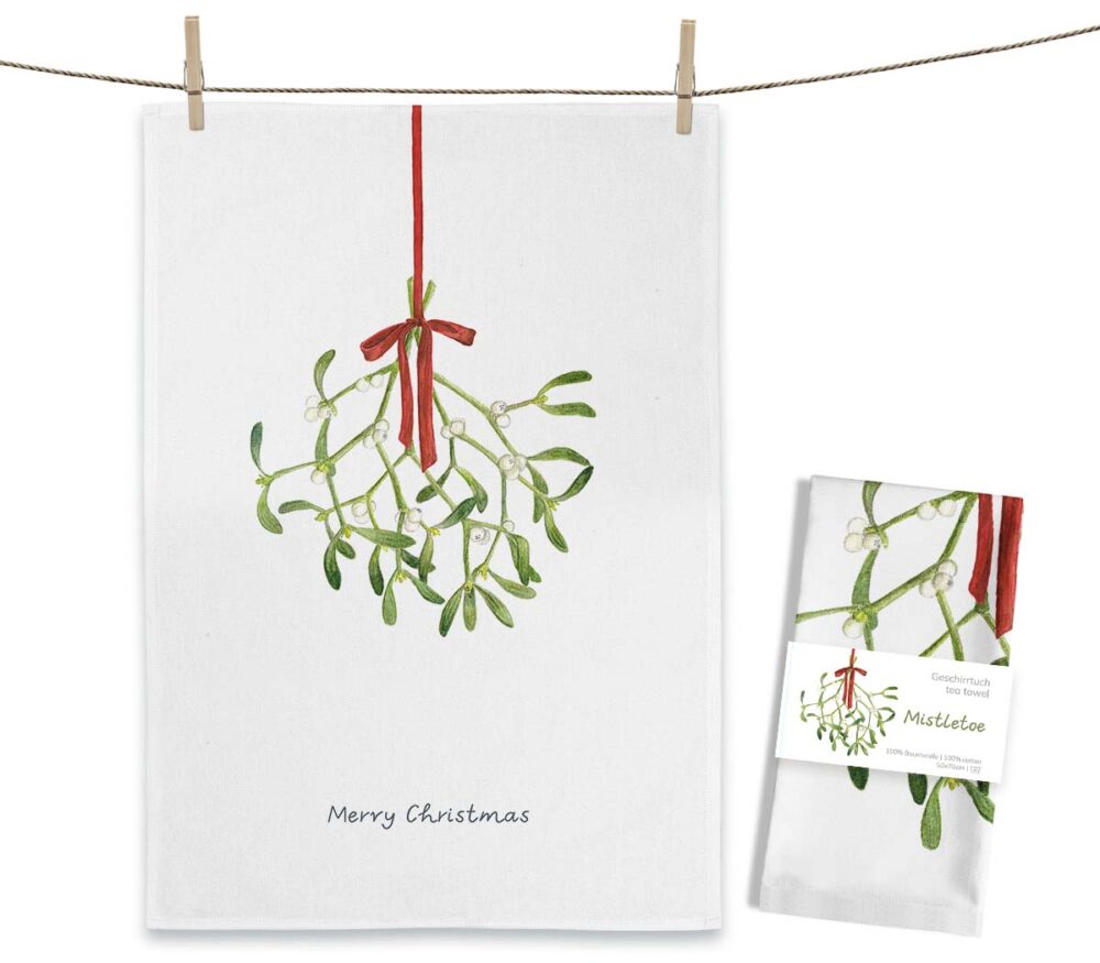 Geschirrtuch »Mistel«