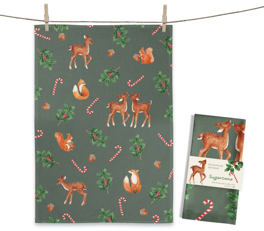 Geschirrtuch »Bambi Forrest«