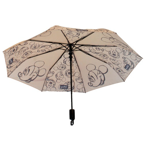Regenschirm faltbarer »Mickey Mouse grey Sky«