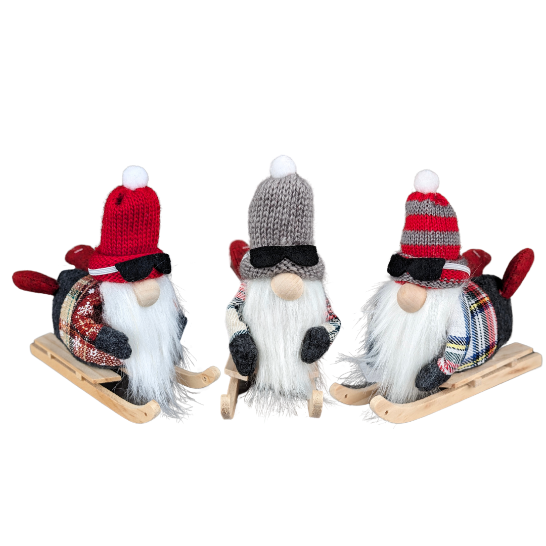 Wichtel »Nick mit Schlitten 13cm«