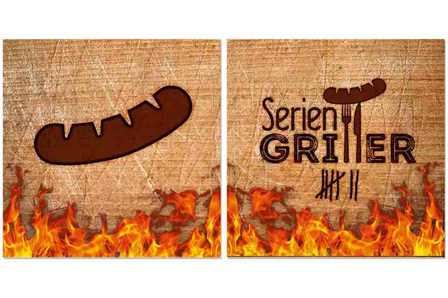 Servietten »Seriengriller« 33x33cm