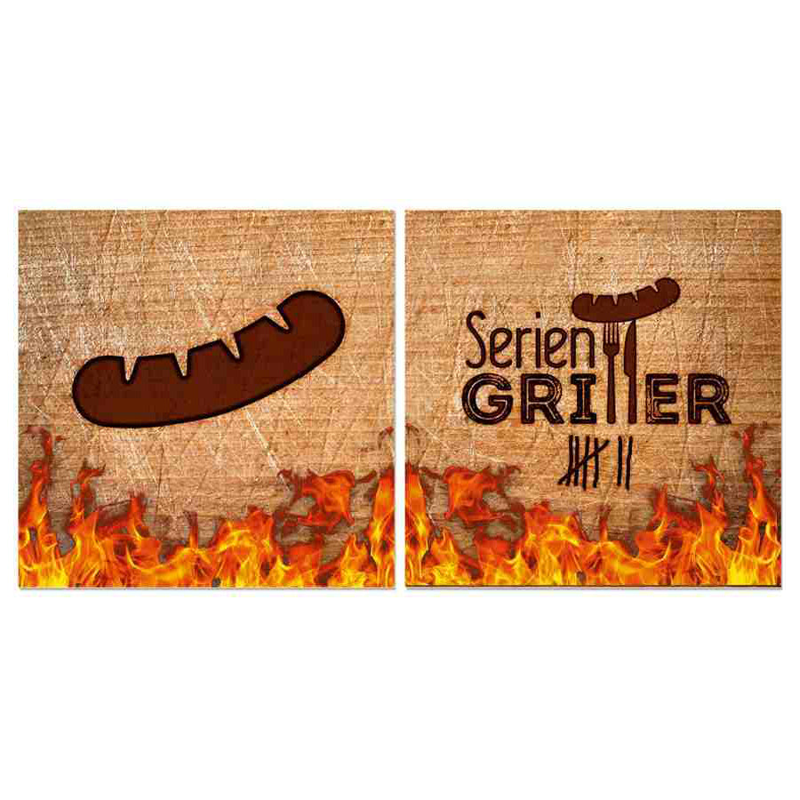 Servietten »Seriengriller« 33x33cm