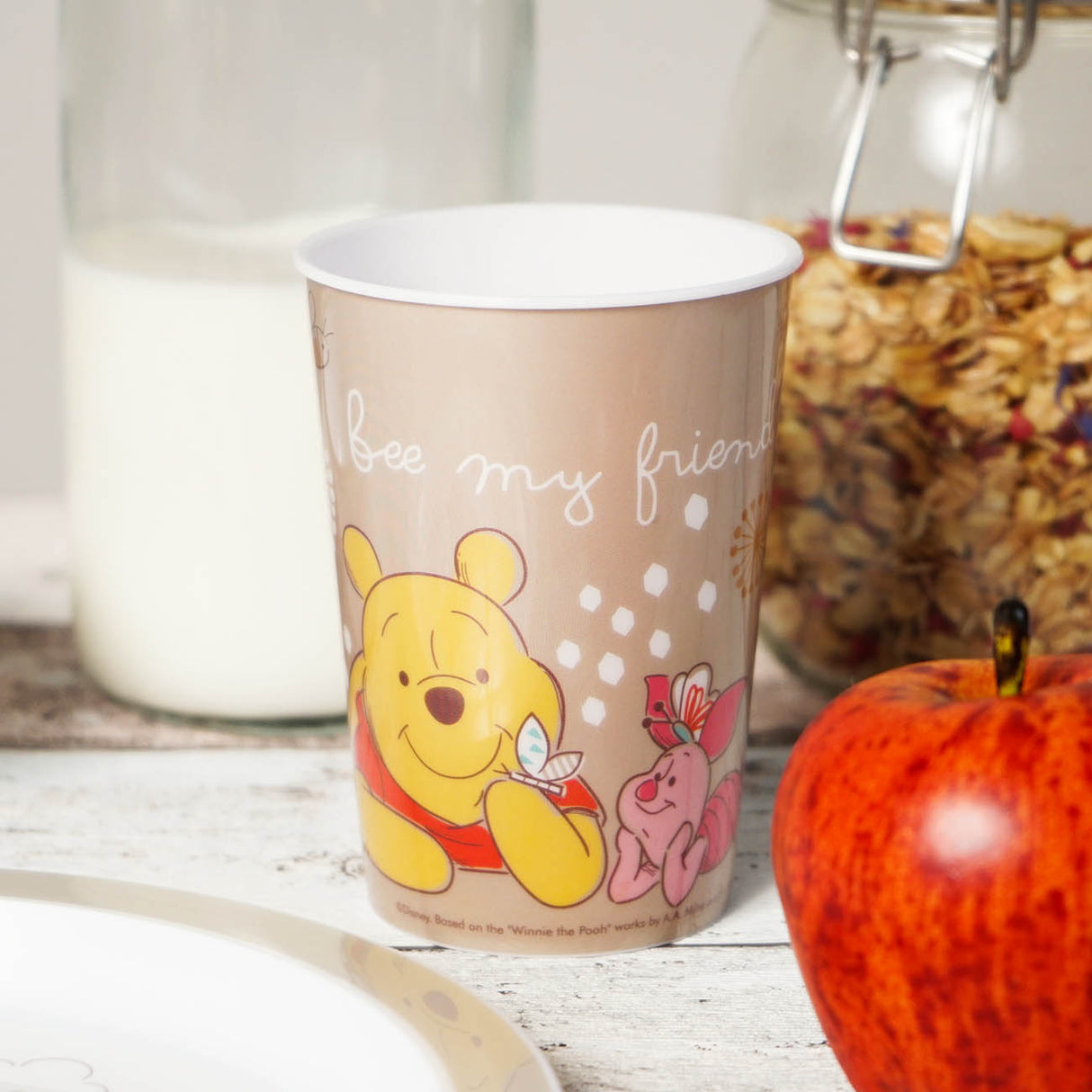 Trinkbecher 330ml »Winnie Pooh too Cute to Bear 2er-Set«