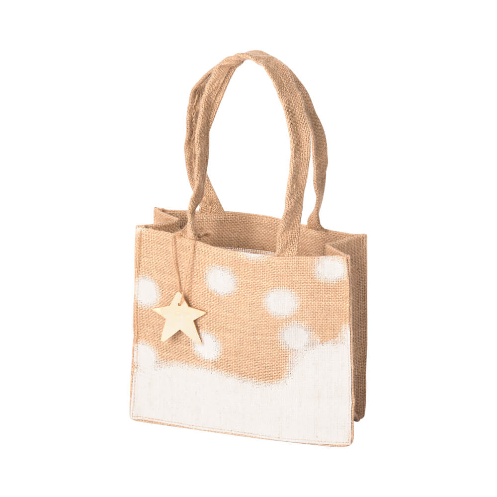 Weihnachtstäschchen »Jute natur«