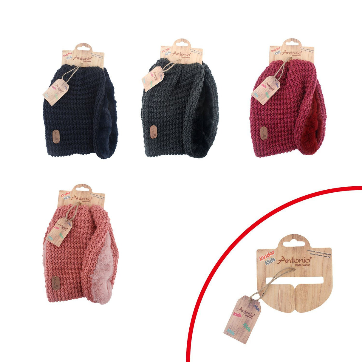 Winter-Loop Kinder »mit Teddy«