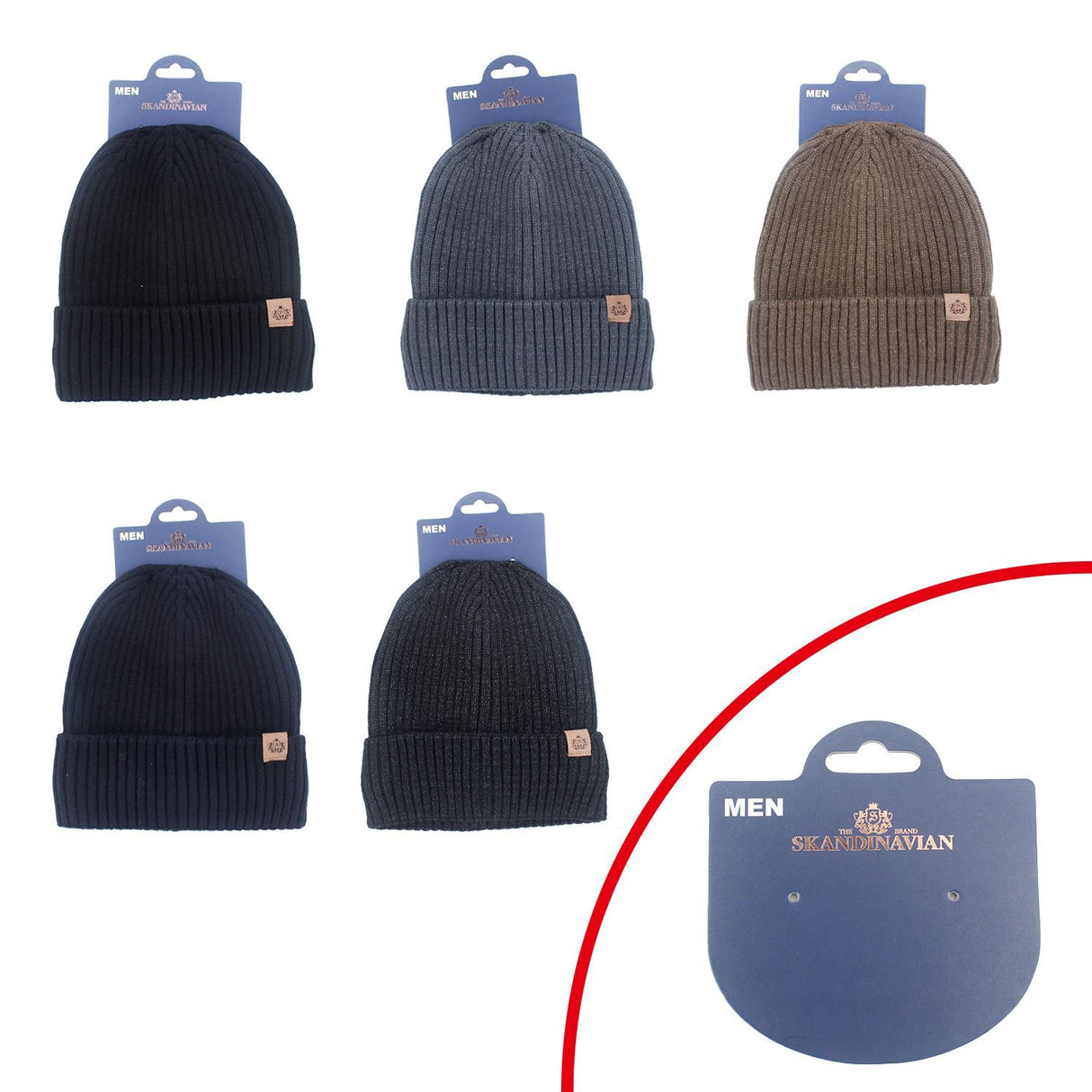 Winter-Mütze Herren »mit Umschlag und Innenfleece«