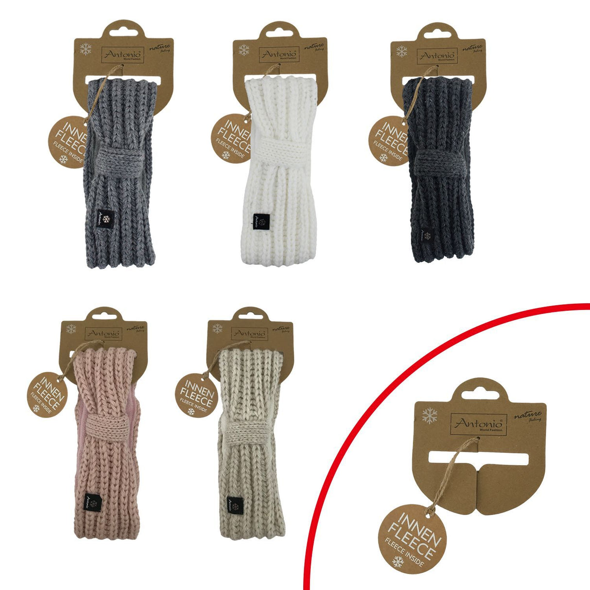 Winter-Stirnband Damen »mit Fleece«