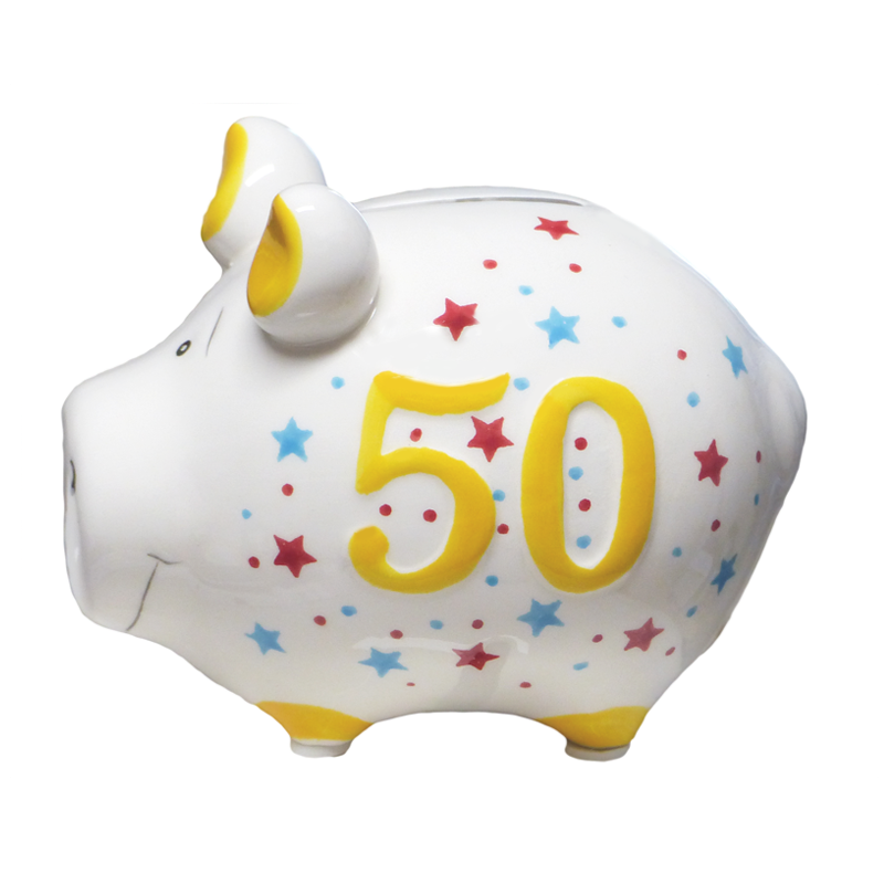 Sparschwein klein »50«