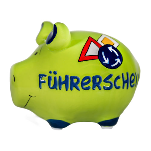 Sparschwein klein »Führerschein«