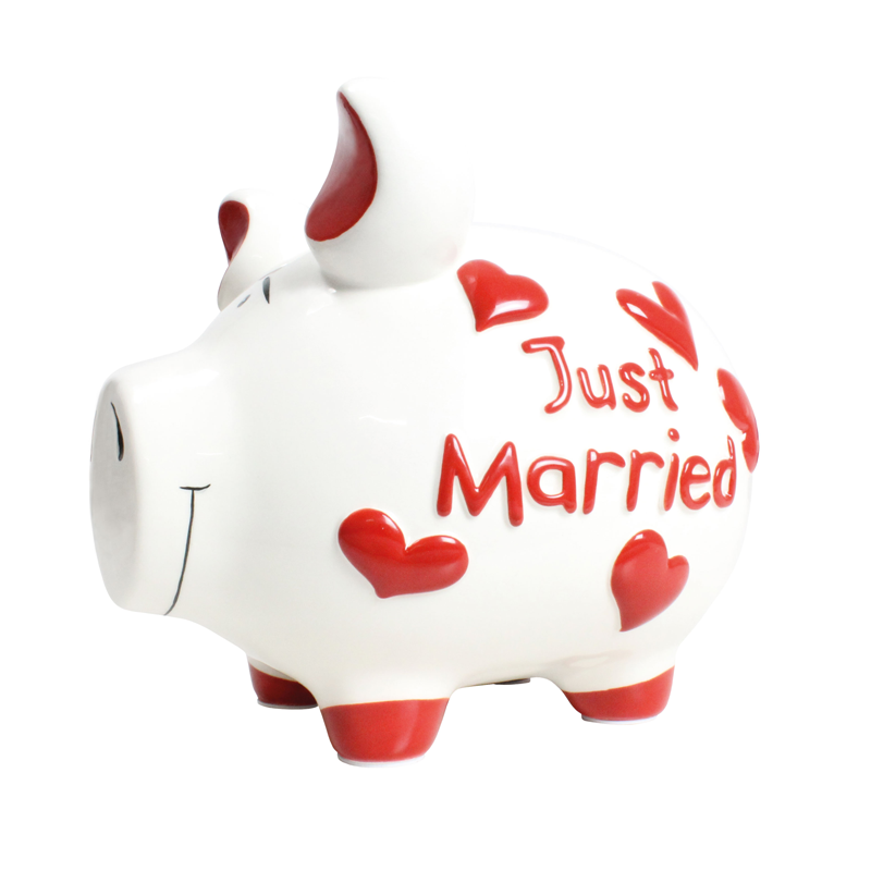 Sparschwein mittel »Just Married«
