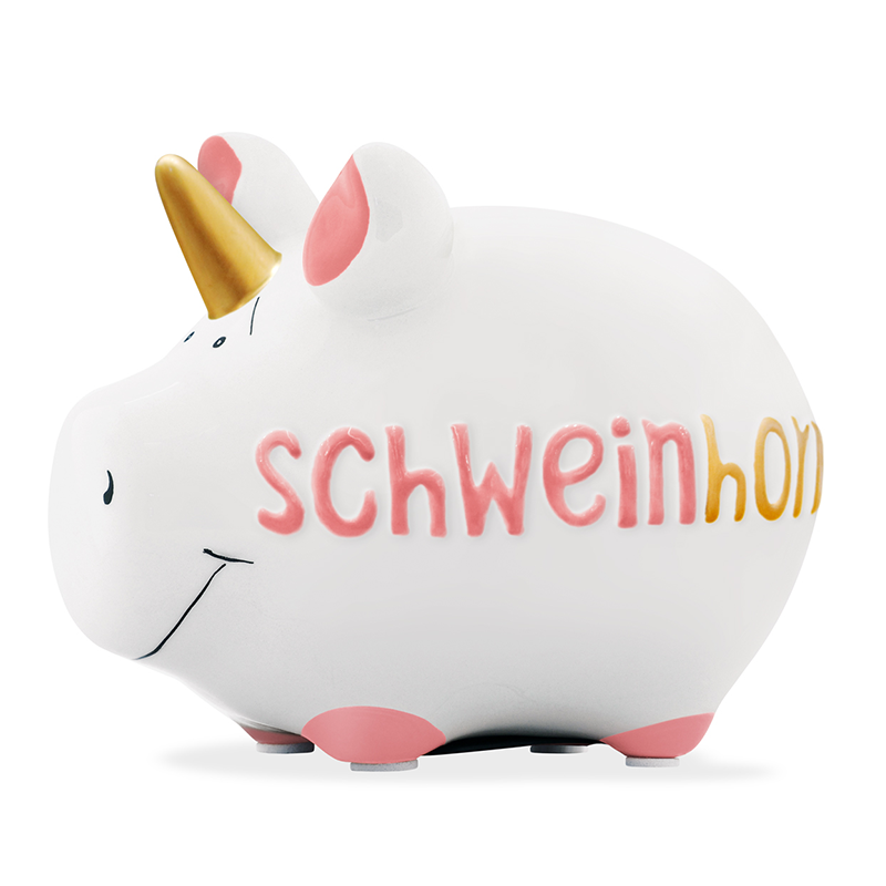 Sparschwein klein »Schweinhorn«