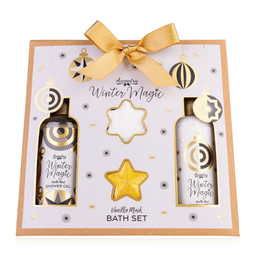 Badeset Stern in Geschenkbox »WINTER MAGIC«