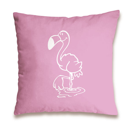 Kissen Flamingo »I love you«