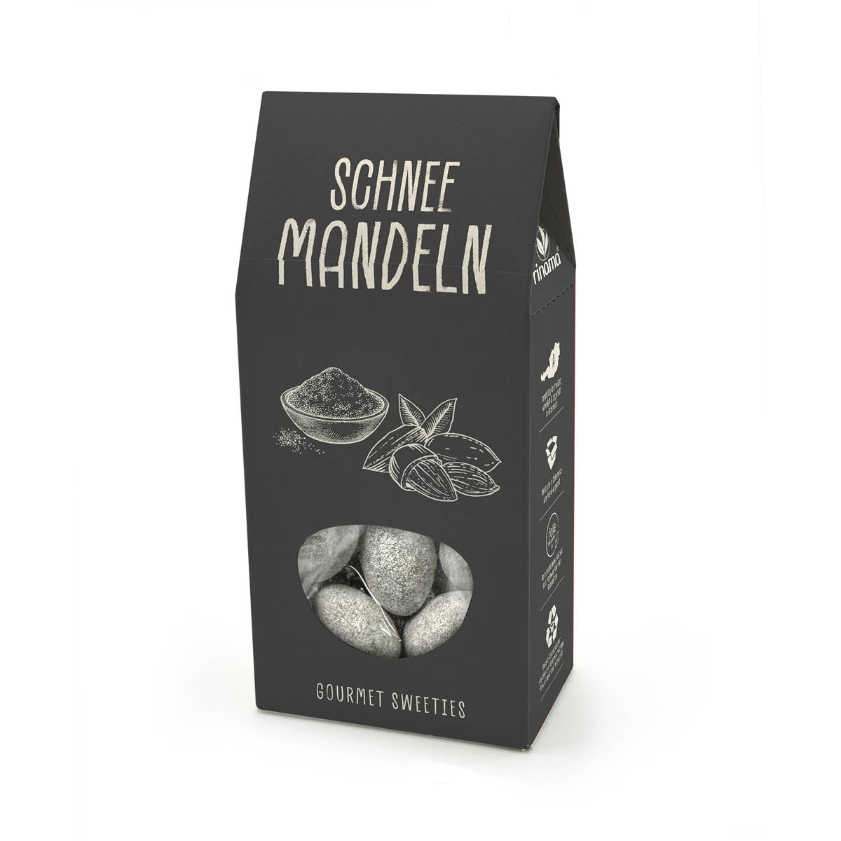 Gourmet Sweeties »Schnee Mandeln 90g«