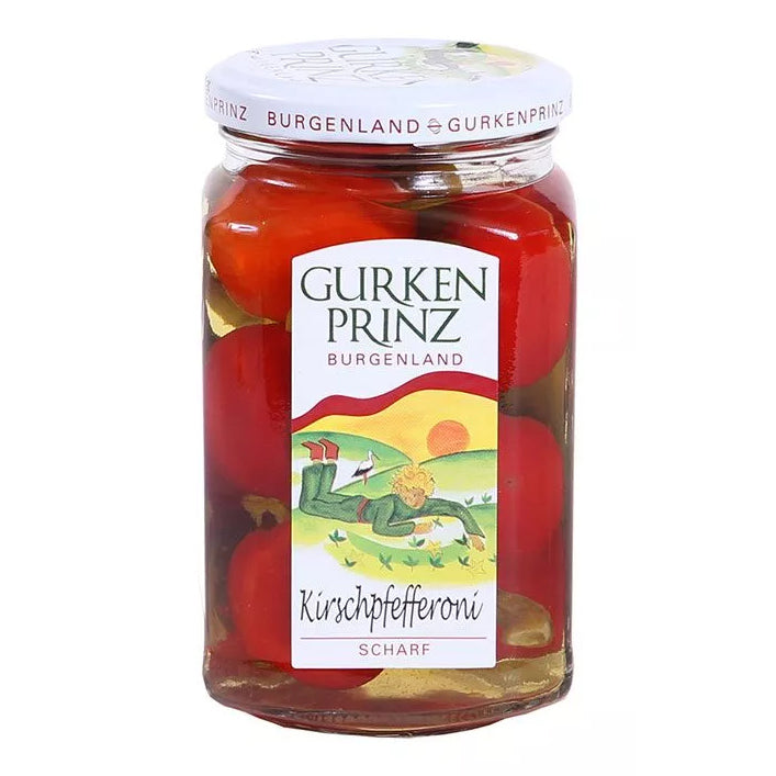 Gurkenprinz Kirschpfefferoni, scharf 370ml