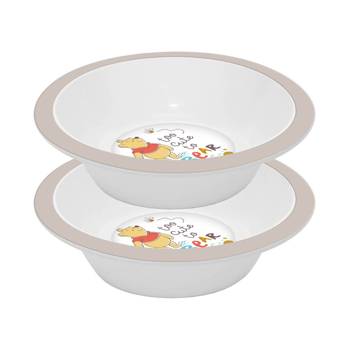 Müslischale 300ml »Winnie Pooh too Cute to Bear 2er-Set«