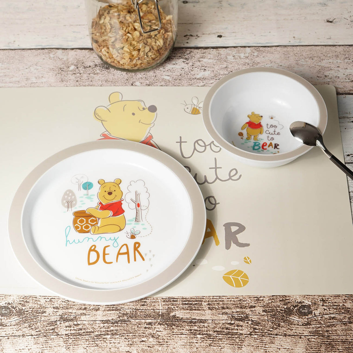 Platzset »Winnie Pooh too Cute to Bear 2er-Set«