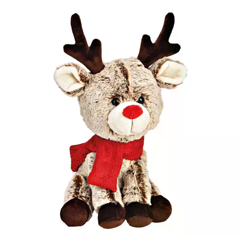 Stofftier Rentier »sitzend braun 34cm«