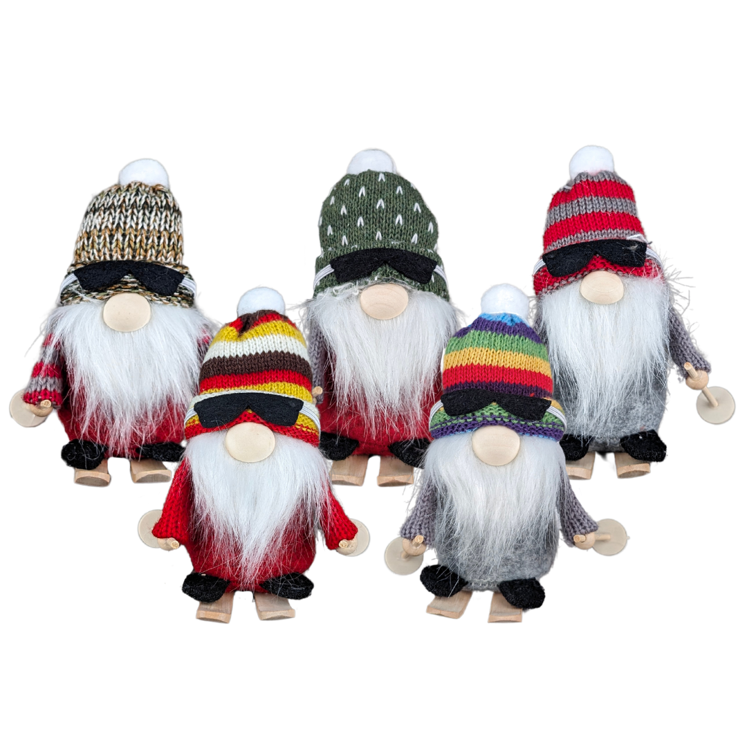 Weihnachtswichtel »Korkki Ski 12cm«