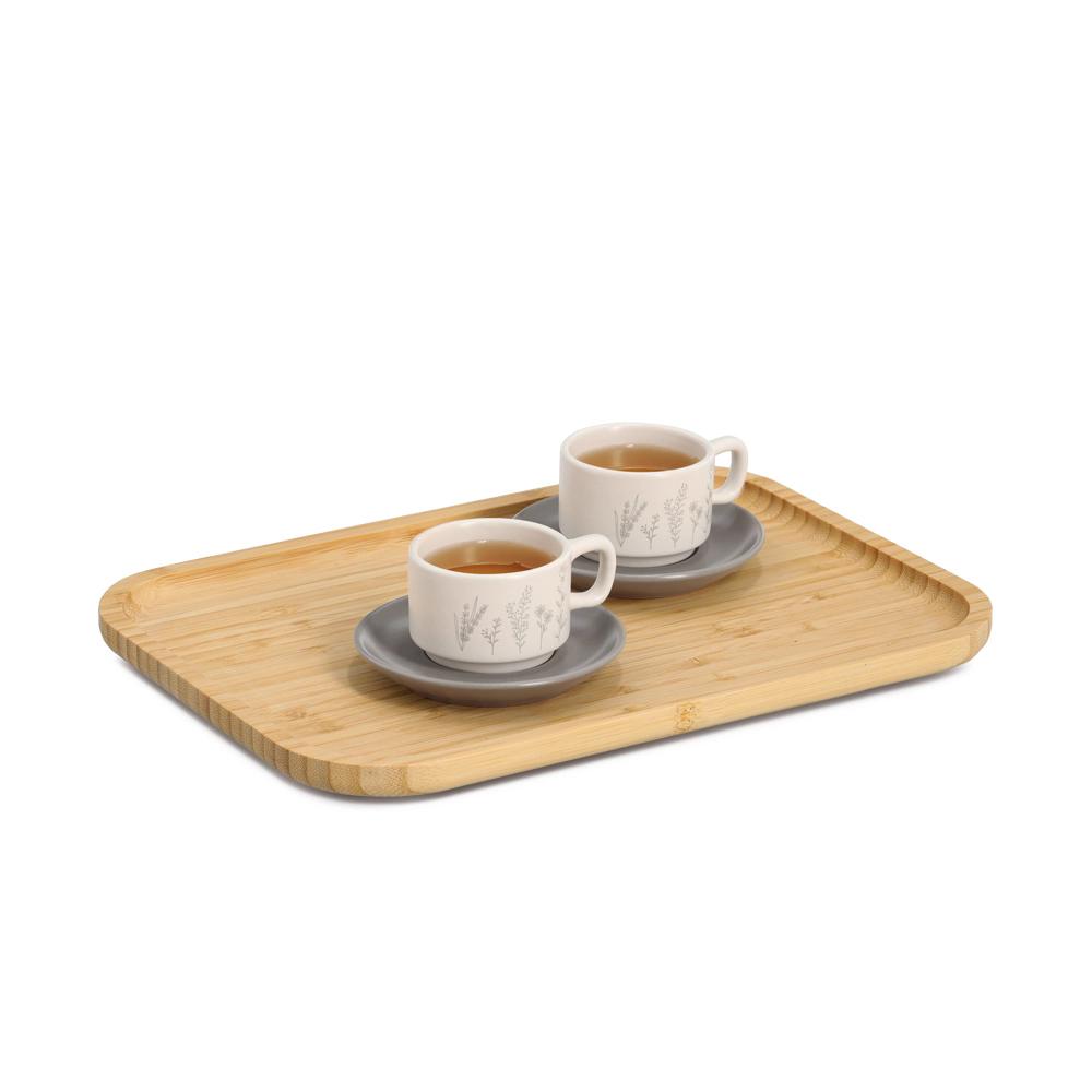 Serviertablett Bambus »27 x 16 x 1,5 cm«
