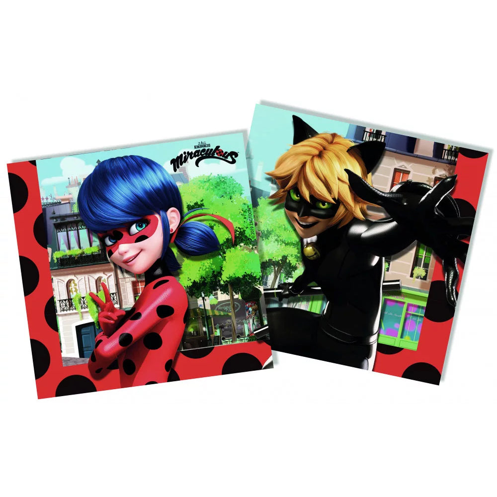Servietten »Miraculous Ladybug« 33x33cm