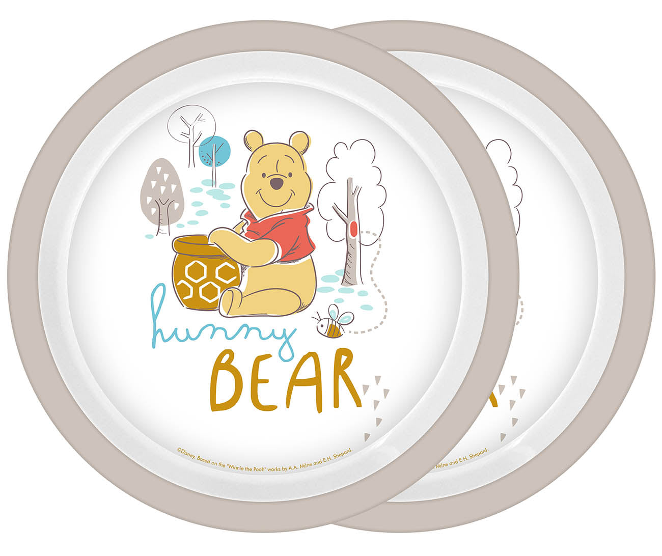 Kindergeschirr-Set PP »Winnie Pooh My Friend«