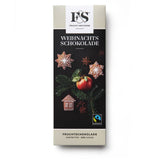 Weihnachtsschokolade »Dunkle Apfel-Lebkuchen 50g«